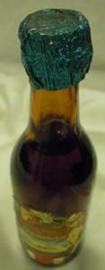 MİNYATUR ŞİŞE VERMUT VERMOUTH VERMUT VE LİKÖR FABRİKASİ İSTANBUL 