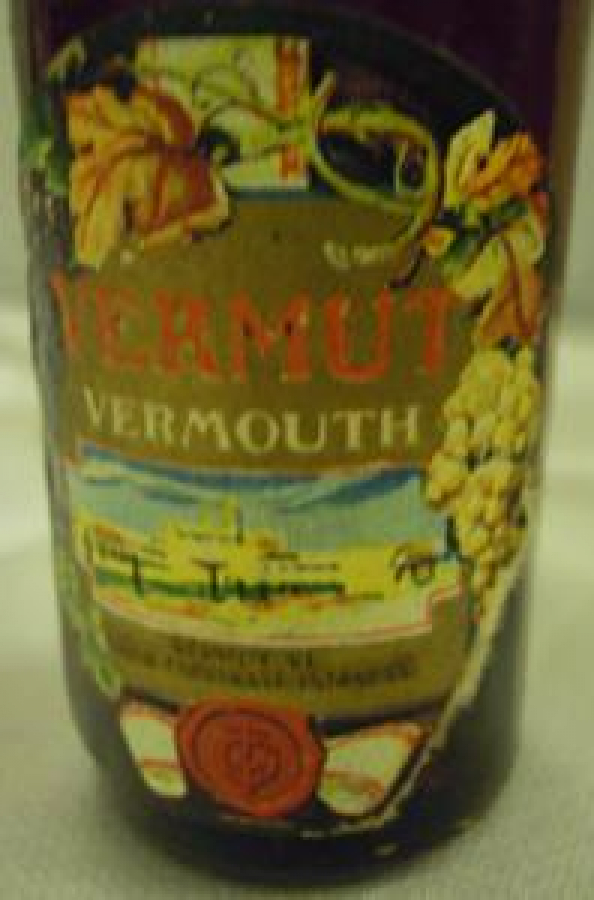 MİNYATUR ŞİŞE VERMUT VERMOUTH VERMUT VE LİKÖR FABRİKASİ İSTANBUL 