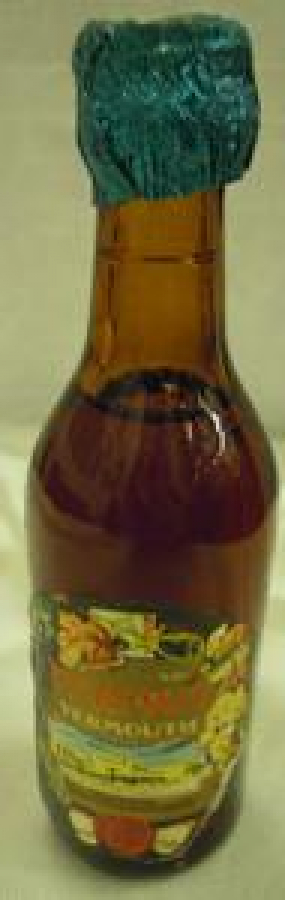 MİNYATUR ŞİŞE VERMUT VERMOUTH VERMUT VE LİKÖR FABRİKASİ İSTANBUL 