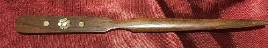 OSMANLI SEDEF İŞLİ EL İŞİ AHŞAP ZARF MEKTUP ACACAGI