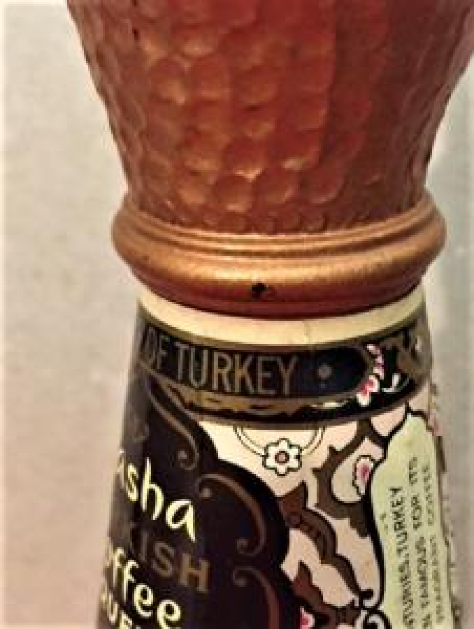 PASHA TÜRKISH KAFFEE LIQUEUR ŞİŞESİ BOŞ ÜRÜNDÜR KAHVE LİKORU KOLEKSİYON 