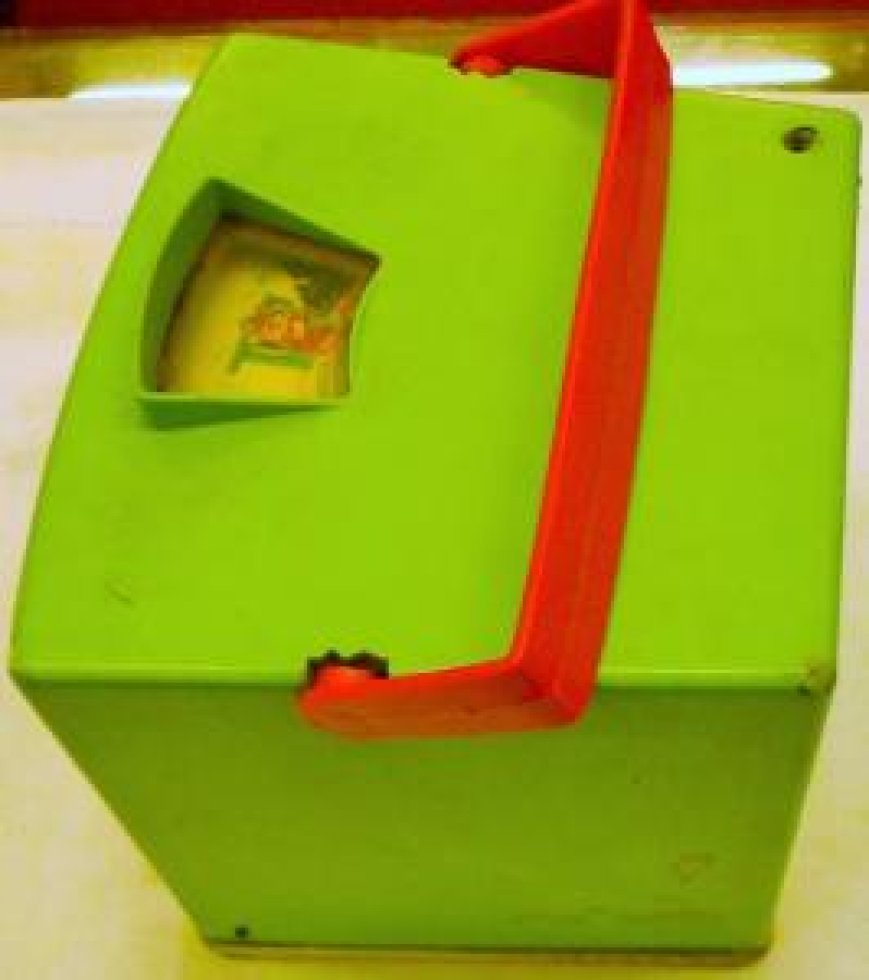 PEEK A - BOO SCREEN FISHER . PRICE TOYS 1964 TELEVİZTON TV HAREKETLİ VE MÜZİKLİ 
