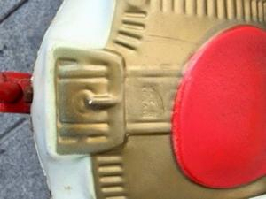 thumb1950 MOBO PRAİRİE KİNG SALLANAN TENEKE METAL OYUNCAK AT MADE IN ENGLAND