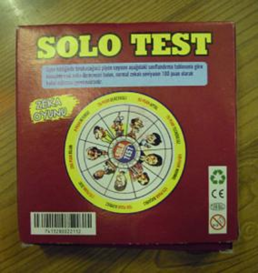 SOLO TEST ZEKA OYUNU KENDİNİ TEST ET ! 19216 Garaj antik
