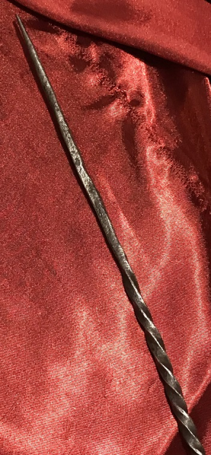 OSMANLI TEKKE İŞİ MANGAL KÖZ KARIŞTIRICI 53 CM UZUNLUKDA