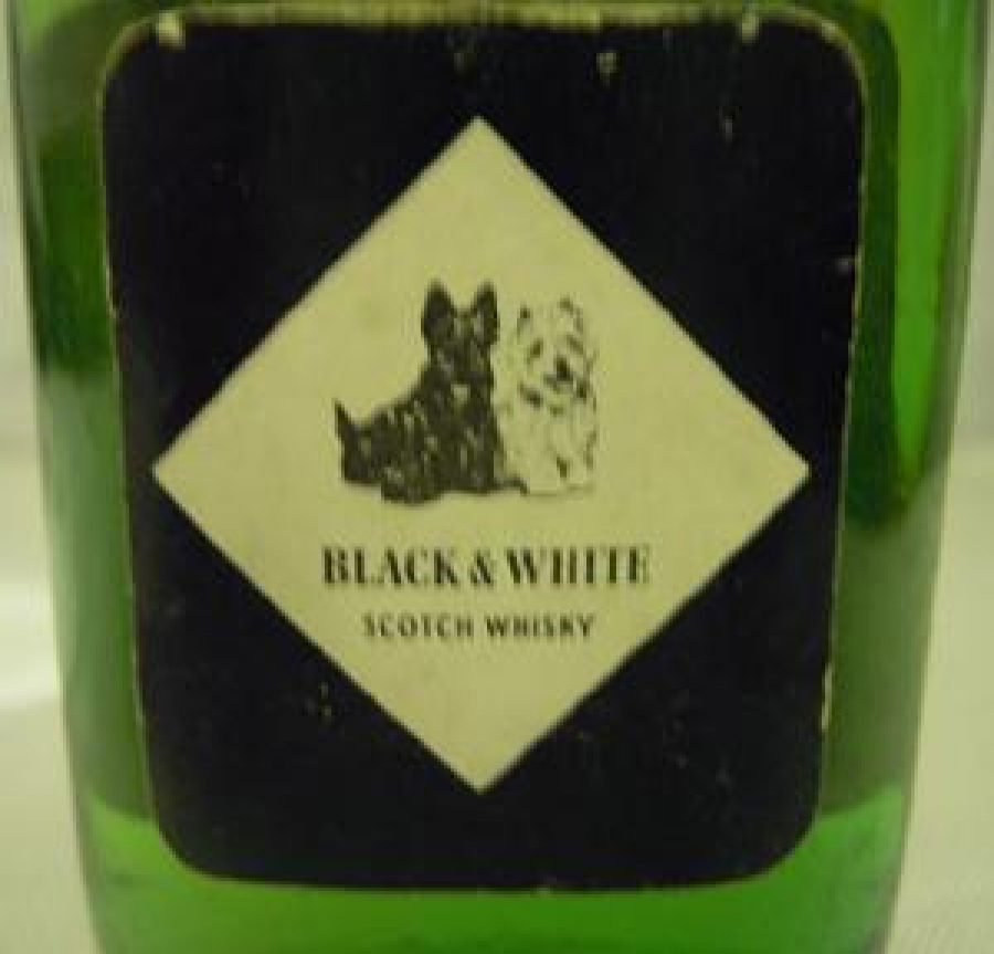 BLACK &WHITE SPECIAL BLEND OF MİNYATÜR İÇKİ ŞİŞESİ KOLEKSİYON 