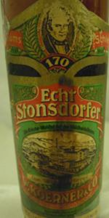 MİNYATÜR İÇKİ ŞİŞESİ KOLEKSİYON 170 ECHT STONSDORFER W.KOERNER & CO 