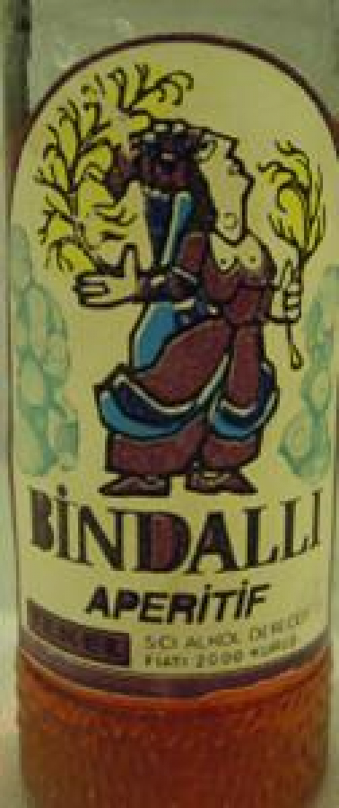 MİNYATÜR İÇKİ ŞİŞESİ KOLEKSİYON BİNDALLI APERİTİF 5 CL ALKOL DERECESİ 25 % 