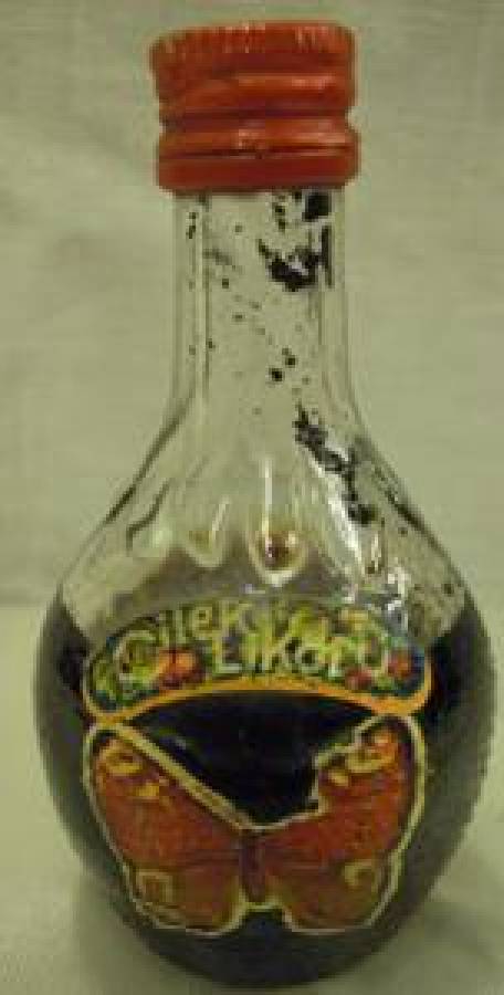 MİNYATÜR İÇKİ ŞİŞESİ KOLEKSİYON ÇİLEK LİKÖRÜ