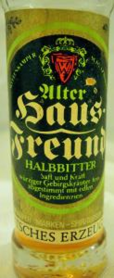 MİNYATÜR İÇKİ ŞİŞESİ KOLEKSİYON HALBBITTER WITTENKAMPER MARKEN-SPIRITUOSEN REINBEK 33 % VOL. 0.02 L 