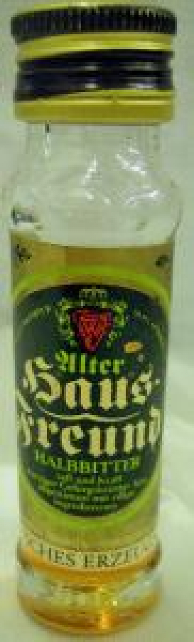 MİNYATÜR İÇKİ ŞİŞESİ KOLEKSİYON HALBBITTER WITTENKAMPER MARKEN-SPIRITUOSEN REINBEK 33 % VOL. 0.02 L 