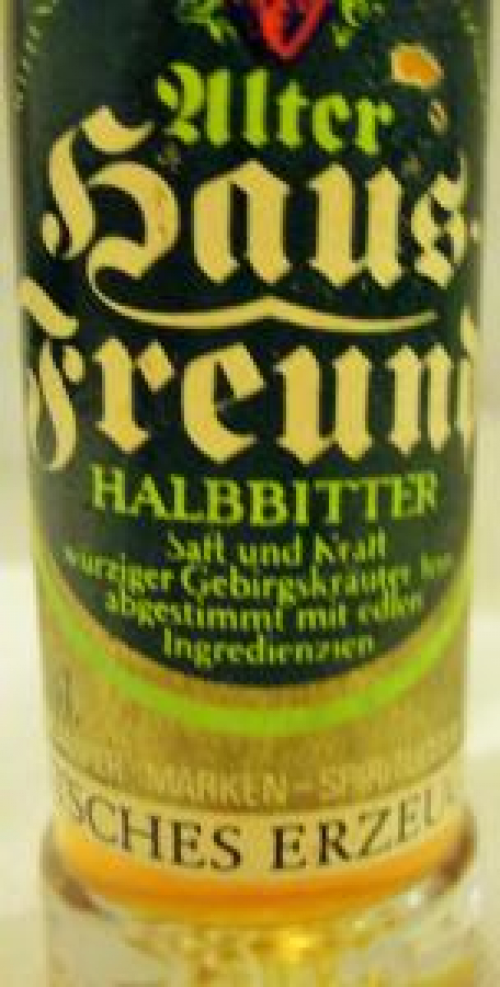MİNYATÜR İÇKİ ŞİŞESİ KOLEKSİYON HALBBITTER WITTENKAMPER MARKEN-SPIRITUOSEN REINBEK 33 % VOL. 0.02 L 