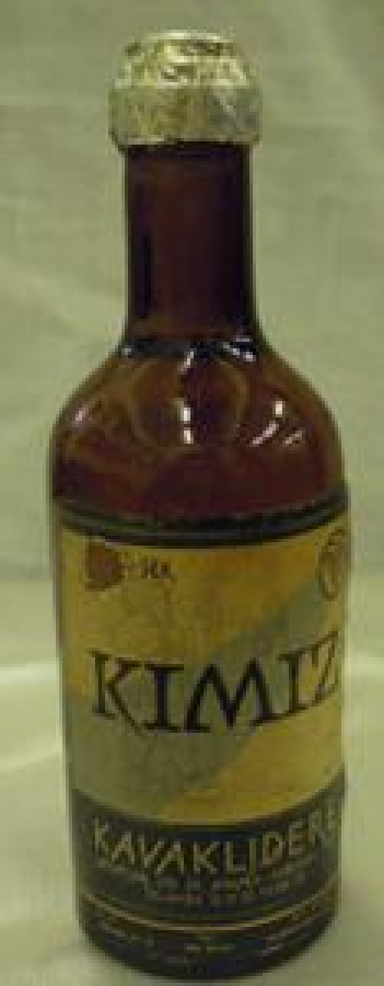 MİNYATÜR İÇKİ ŞİŞESİ KOLEKSİYON KIMIZ KAVAKLIDERE ŞARAPLARI A.Ş. ANKARA KURULUŞU 1929 YIL 