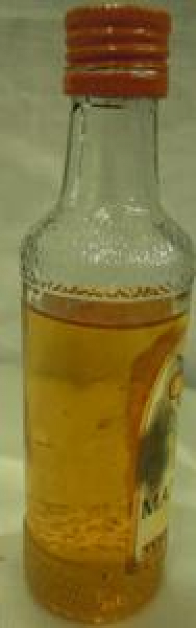 MİNYATÜR İÇKİ ŞİŞESİ KOLEKSİYON MANDALİNA LİKÖRÜ TEKEL 5 CL ALKOL DERECESİ 30 % 