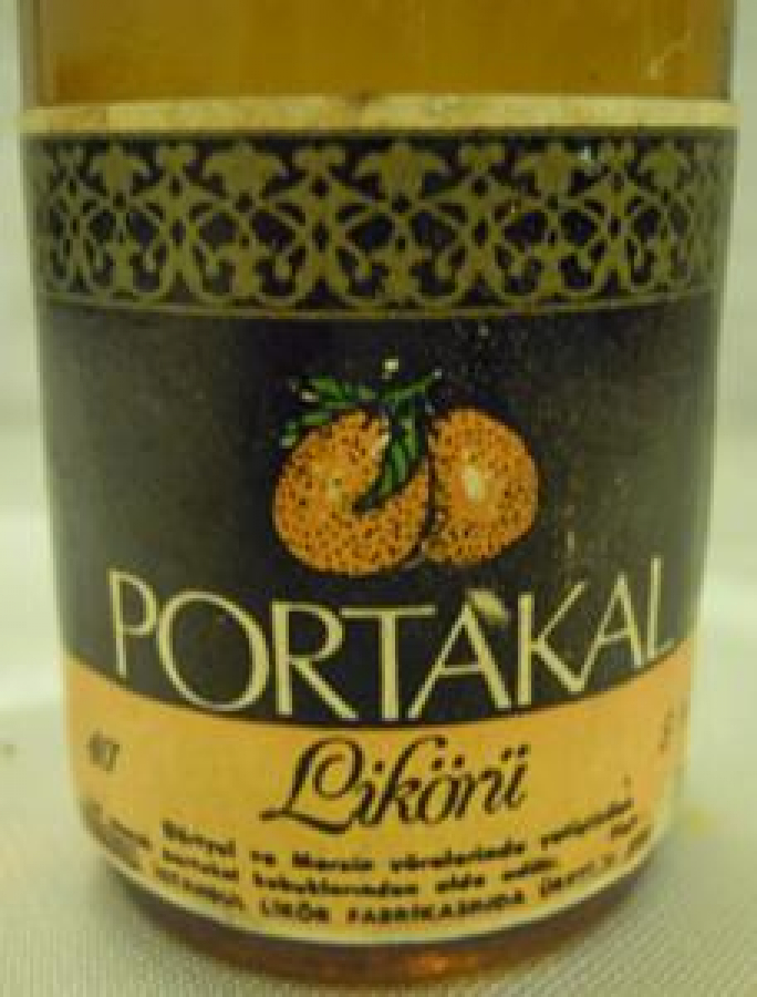 MİNYATÜR İÇKİ ŞİŞESİ KOLEKSİYON PORTAKAL LİKÖRÜ 40 % 