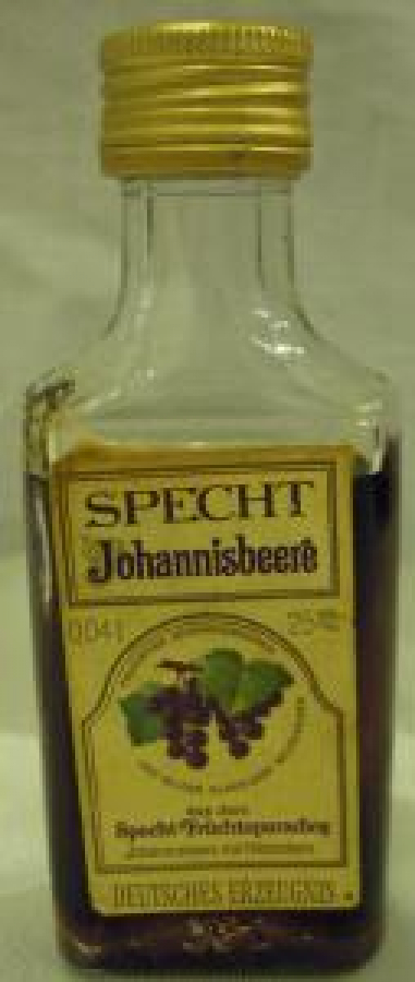 MİNYATÜR İÇKİ ŞİŞESİ KOLEKSİYON SPECHT JOHANNİSBEERE 0.04L 25 VOL %