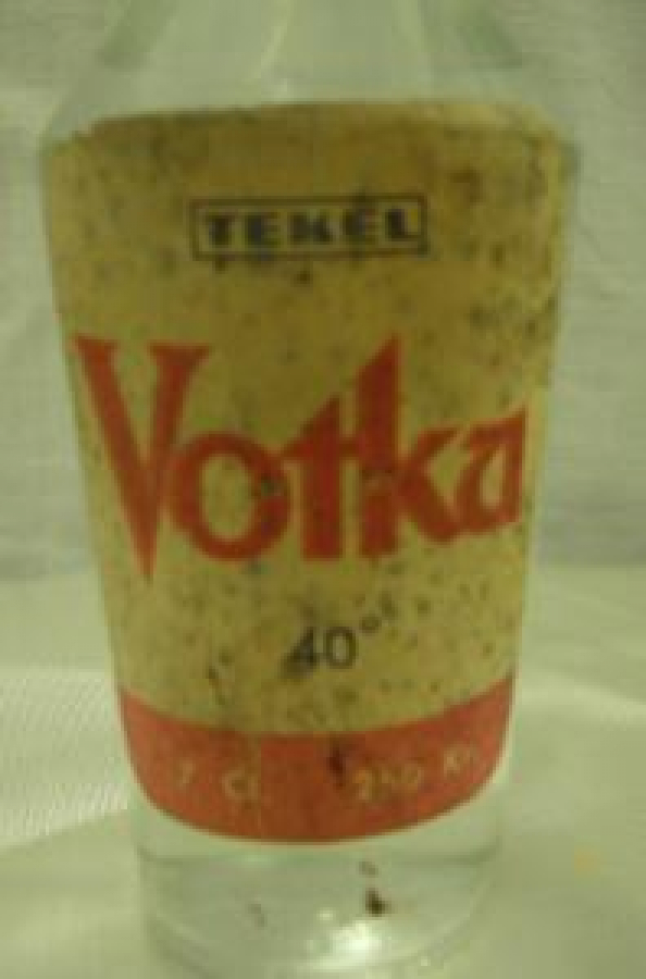 MİNYATÜR İÇKİ ŞİŞESİ KOLEKSİYON TEKEL VOTKA 40 % 7 CL 250 KR 
