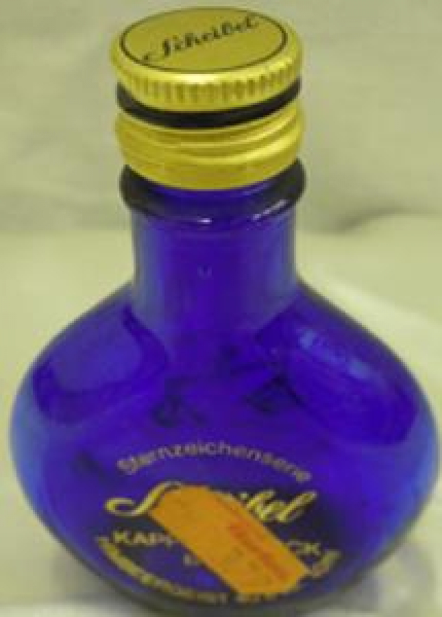 MİNYATÜR İÇKİ ŞİŞESİ KOLEKSİYON WAAGE HEİTER AKTİV EİNGEBİLDET HIMBEERGEIST 40 % 24.9 23.10 