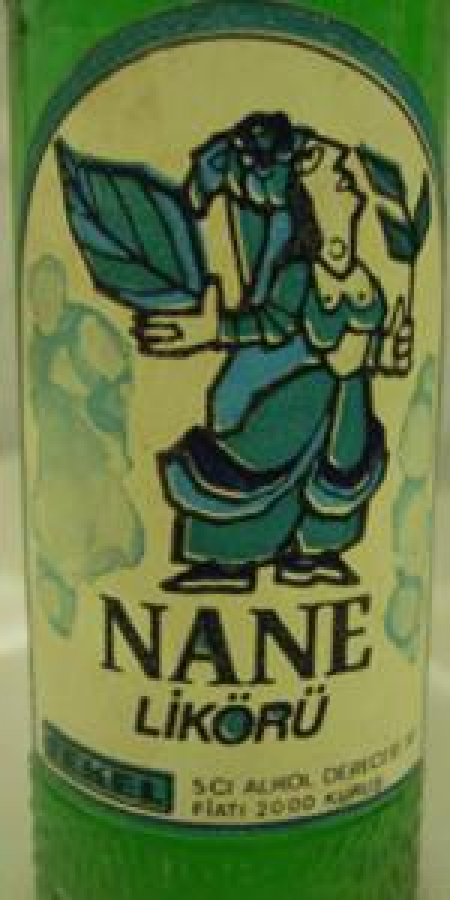 NANE LİKÖRÜ TEKEL 5 CL ALKOL DERECESİ 30 % MİNYATÜR İÇKİ ŞİŞESİ KOLEKSİYON 