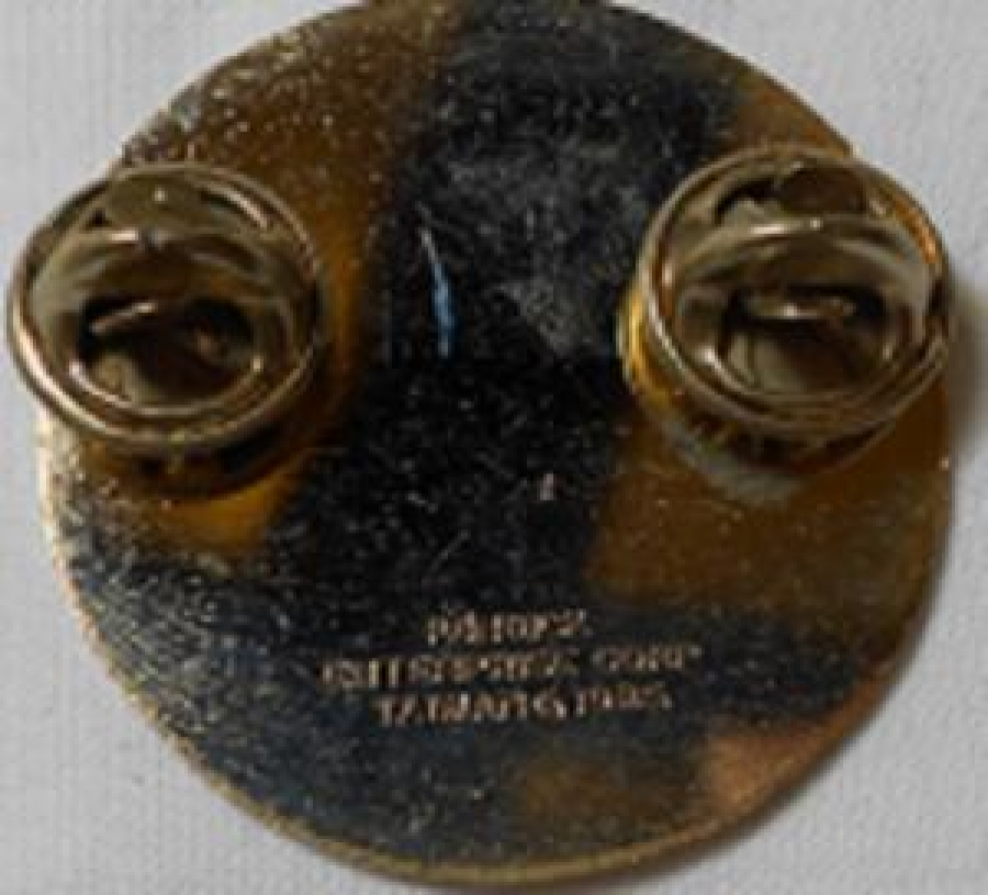 LİONS CLUP YAKA ROZET METAL ORJİNAL NEBRASKA LIONS 38 N WE SERVE 