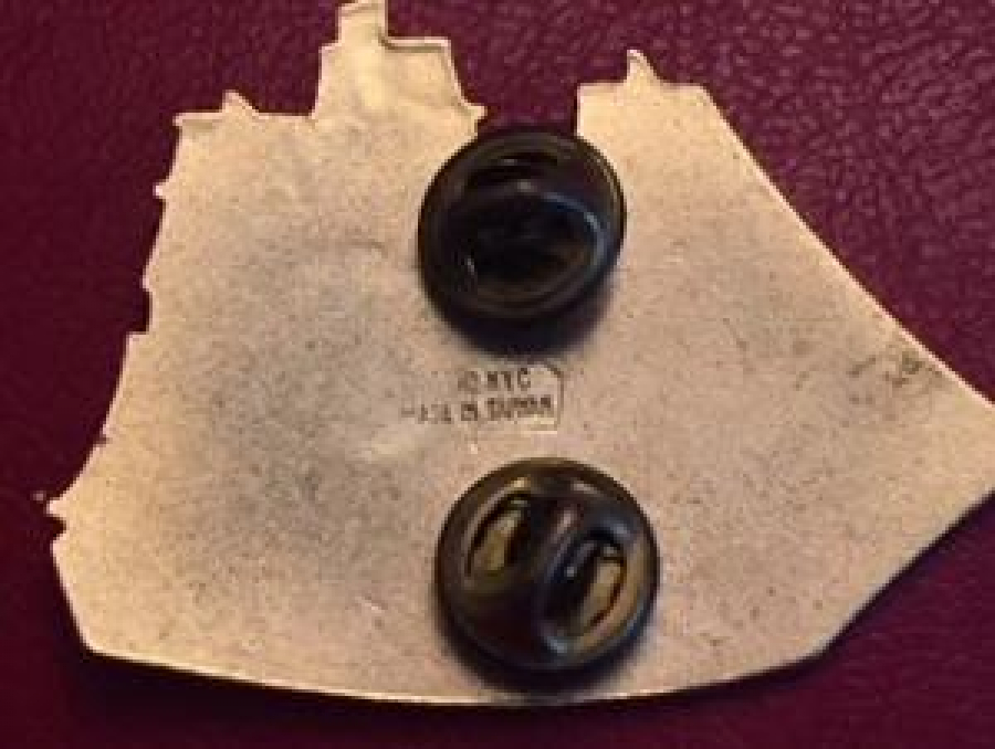 LİONS CLUP YAKA ROZET ORJİNAL METAL RIDE THE EBB ETIDE TEXAS PRESIDENT LIONS INTER.1982-83 