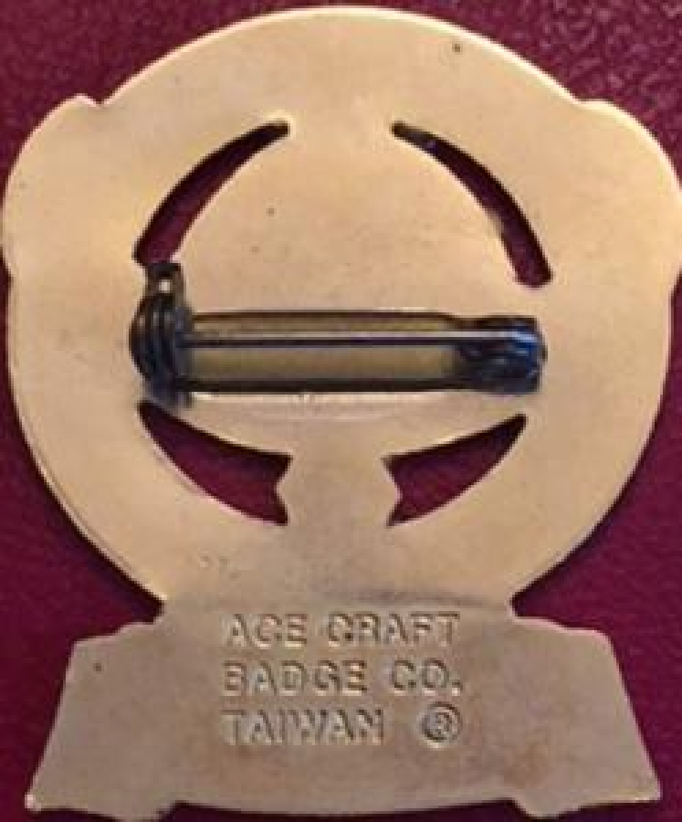 LİONS CLUP YAKA ROZET ORJİNAL METAL SCANDINAVIAN LIONS 1983 107 FINLAND 