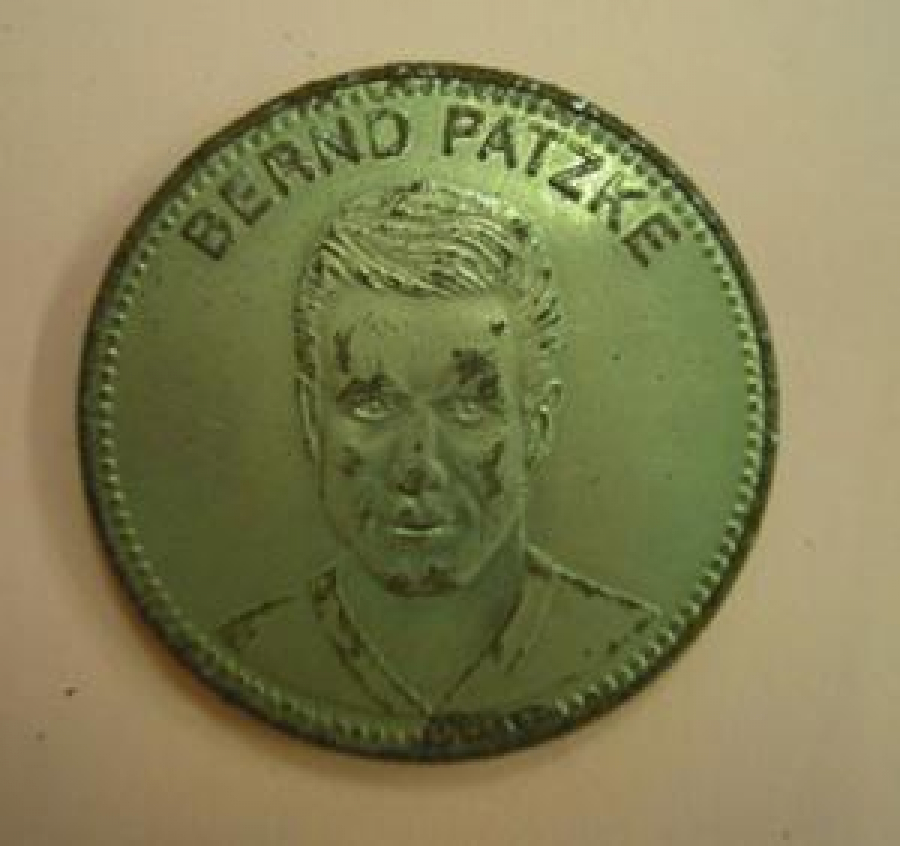 BERND PATZKE SHELL IX FUSSBALL WELTMEISTERSCHAFT MEKSİKO 70 HATIRA PARA 