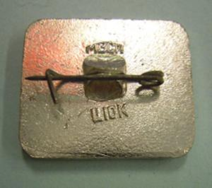 DOM MUZEİ V.İ.LELİNA UL'YANOVSK METAL ROZET