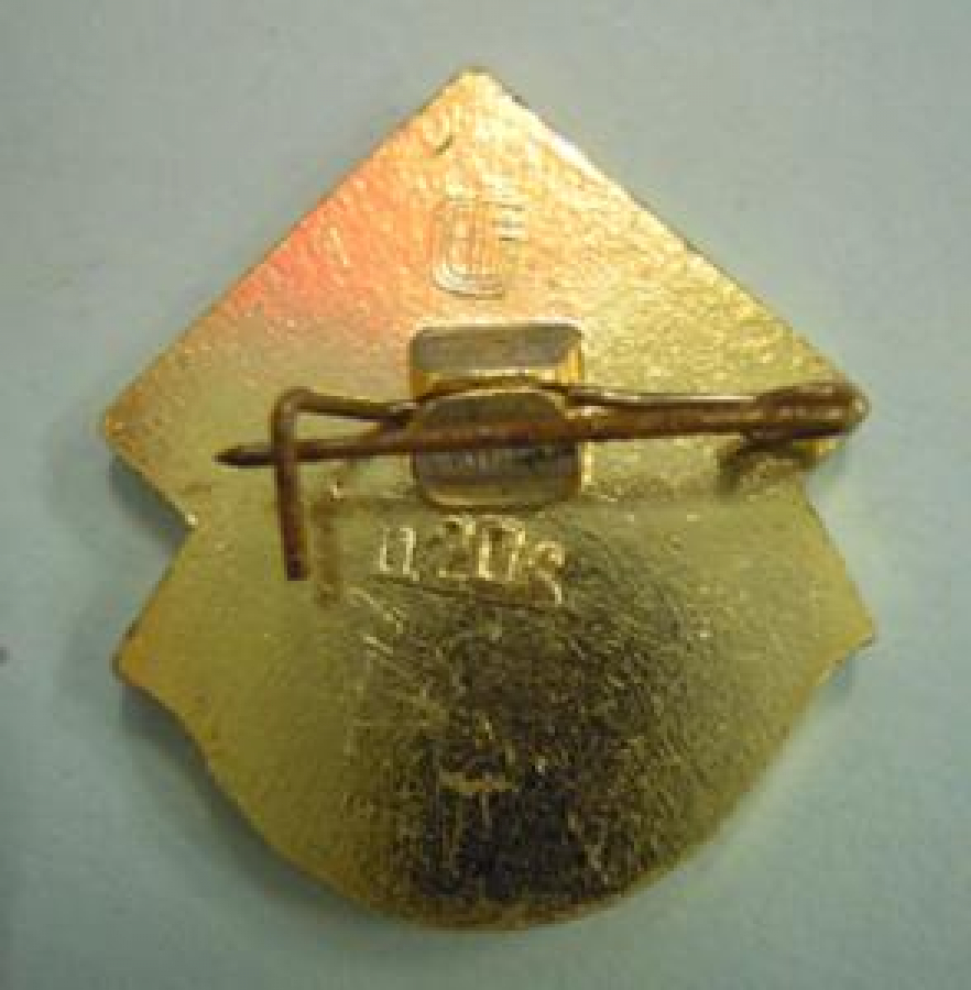 DOSAAF SSSR METAL SOUK MİNE ROZET