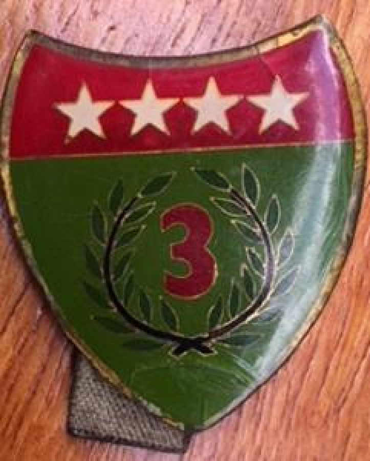 KARA KUVVETLERİ 3 ORDU BOYA ÜZERİ POLİS ÖN CEP ÜSTÜNE 