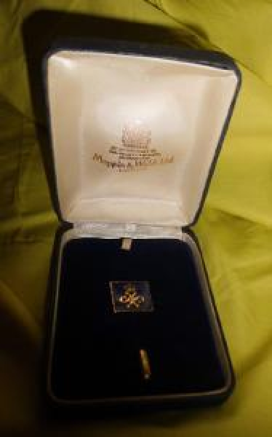 KUTUSUNDA MAPPİN & WEBB LTD. ROZET SICAK MİNE 