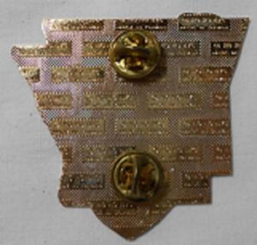 LİONS CLUP YAKA ROZET METAL ORJİNAL ARKANSAS 