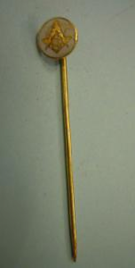 MASON İŞARETLİ METAL SICAK MİNE İĞNELİ ROZET 