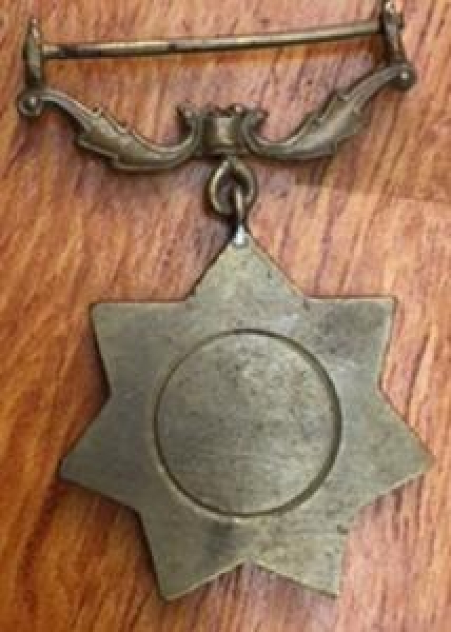 PAKİSTAN METAL MADALYA 5,5 CM ÇAPINDA