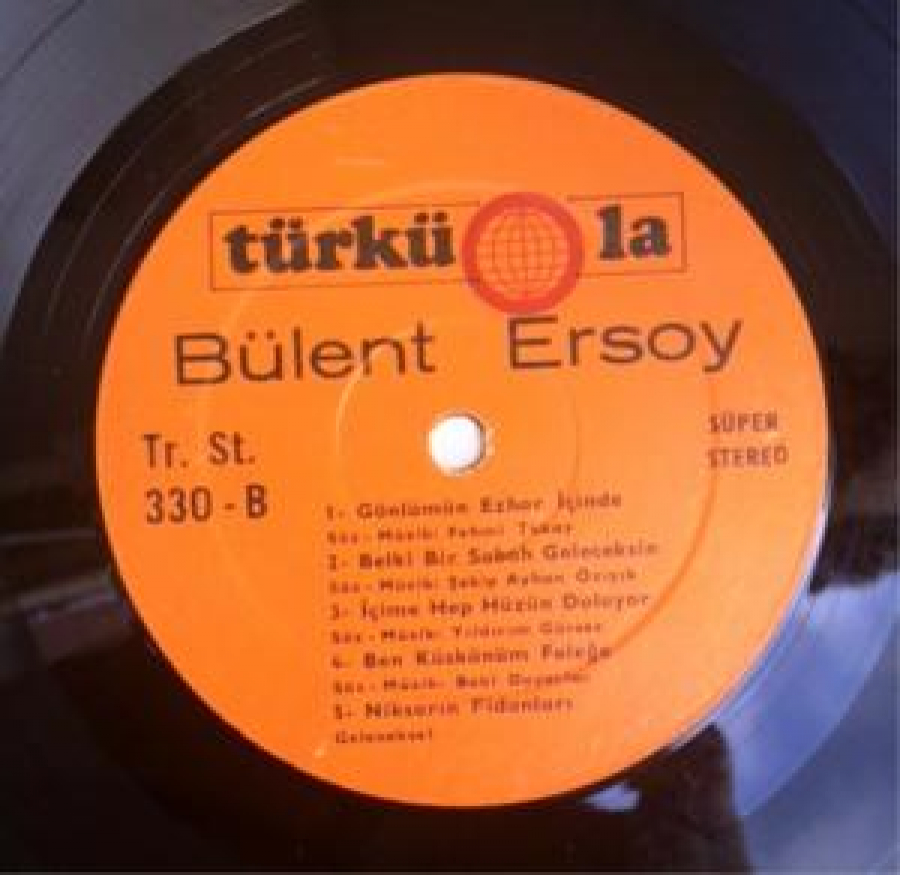 BULENT ERSOY ALMANYA BASKISI 33 LÜK UZUNCALAR PLAK ORJİNAL KABINDA 