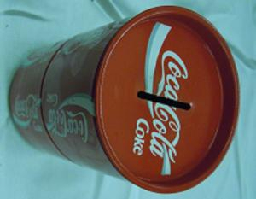 COCA COLA METAL TENEKE KUMBARA KOLEKSİYON