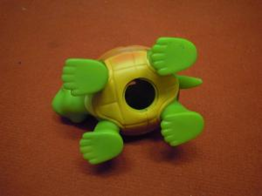 GARANTİ BANKASI BOZUK PARA KAPLUMBAĞA KUMBARA ALT KAPAK YOK 