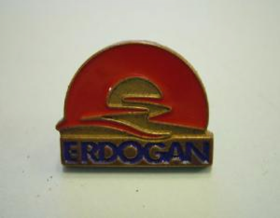 REİS RECEP ERDOĞAN SOUK MİNELİ METAL ROZET 