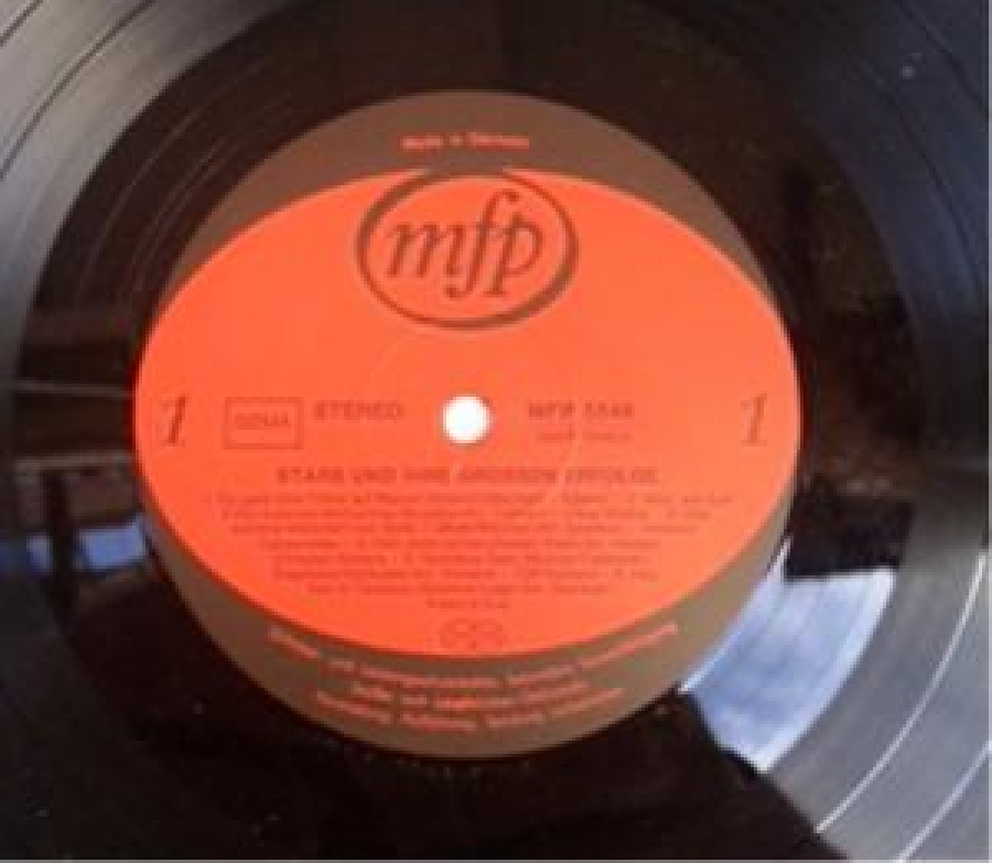 STARS ERFOLGE LP UZUN ÇALAR PLAK ORJİNAL KABINDA 