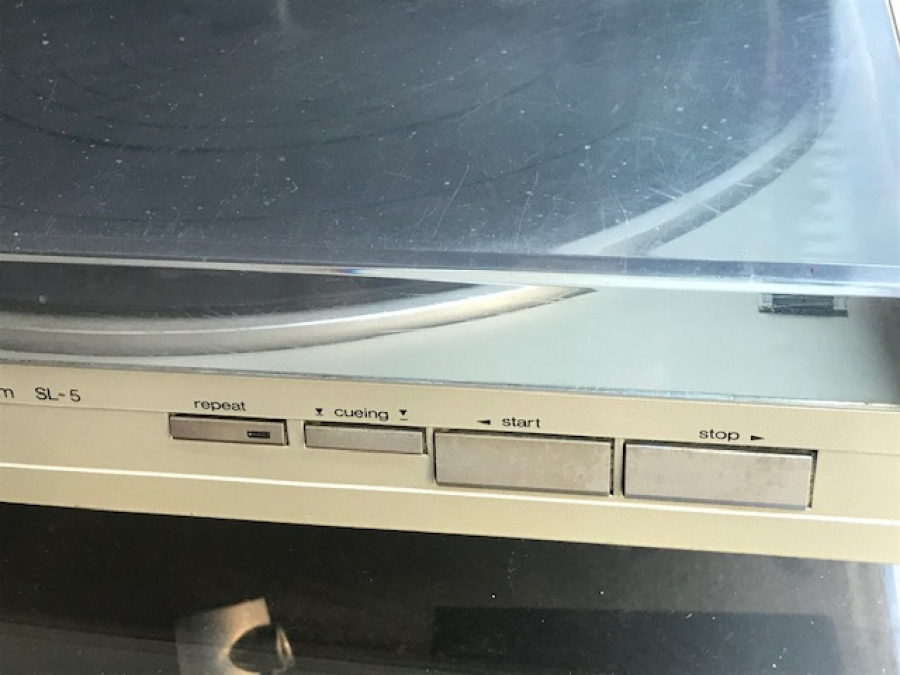 Technics sl-5 Direct-Drive Fully-Automatic Turntable otomatik 33 45 devir Pikap Ellenmemiş her şeyi ile orjınal sorunsuz pikap