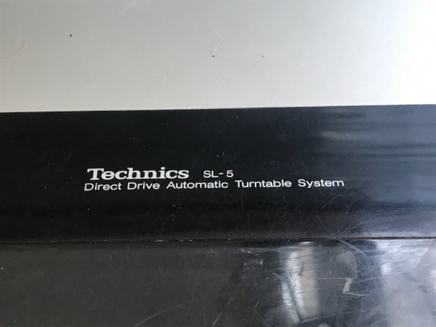 Technics sl-5 Direct-Drive Fully-Automatic Turntable otomatik 33 45 devir Pikap Ellenmemiş her şeyi ile orjınal sorunsuz pikap