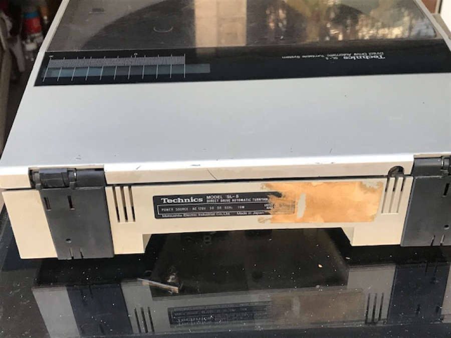 Technics sl-5 Direct-Drive Fully-Automatic Turntable otomatik 33 45 devir Pikap Ellenmemiş her şeyi ile orjınal sorunsuz pikap
