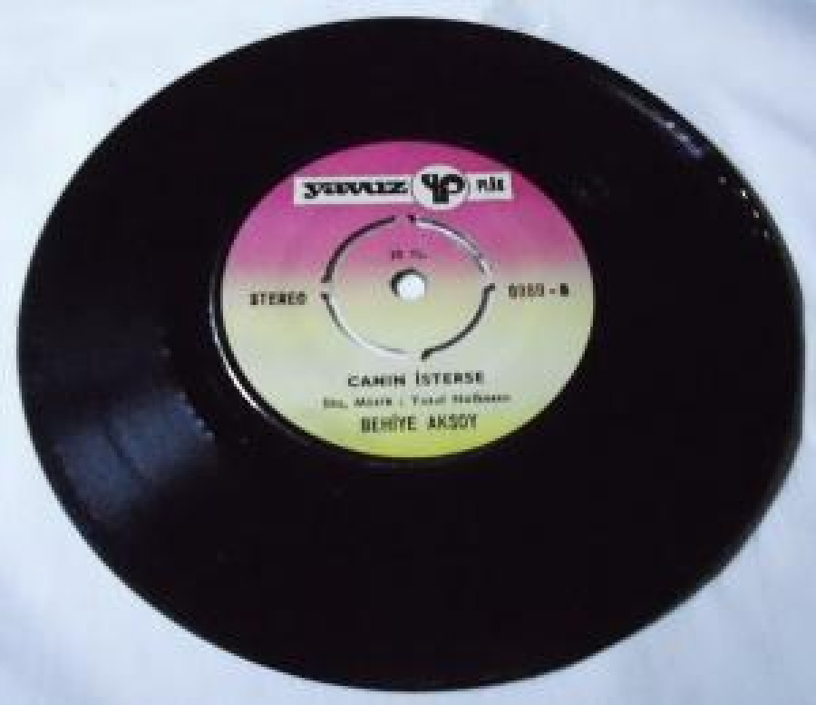 BEHİYE AKSOY A-ALDIRMA GÖNÜL B-CANIN İSTERSE 45 LİK PLAK 