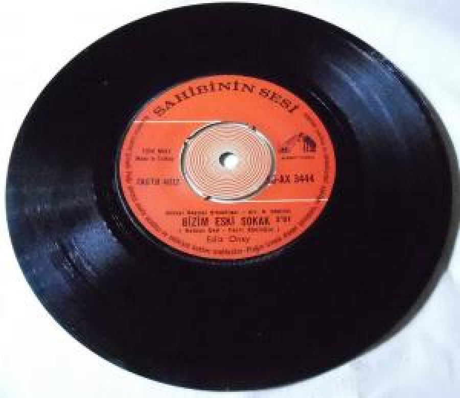 EDIZ ONAY A-BİZİM ESKİ SOKAK B-PARAM YOK DEDİM YA 45 LİK PLAK 