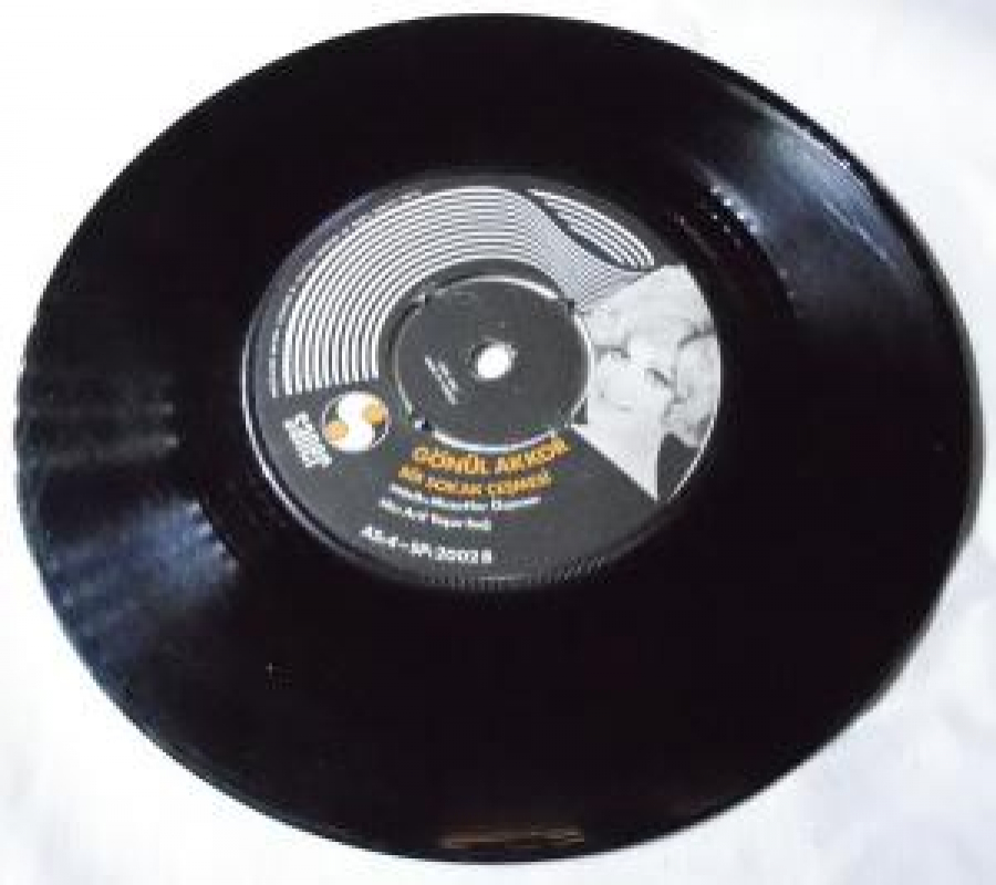 GÖNÜL AKKOR A-EDEN BULUR DÜNYASI B-BİR SOKAK ÇEŞMESİ 45 LİK PLAK 