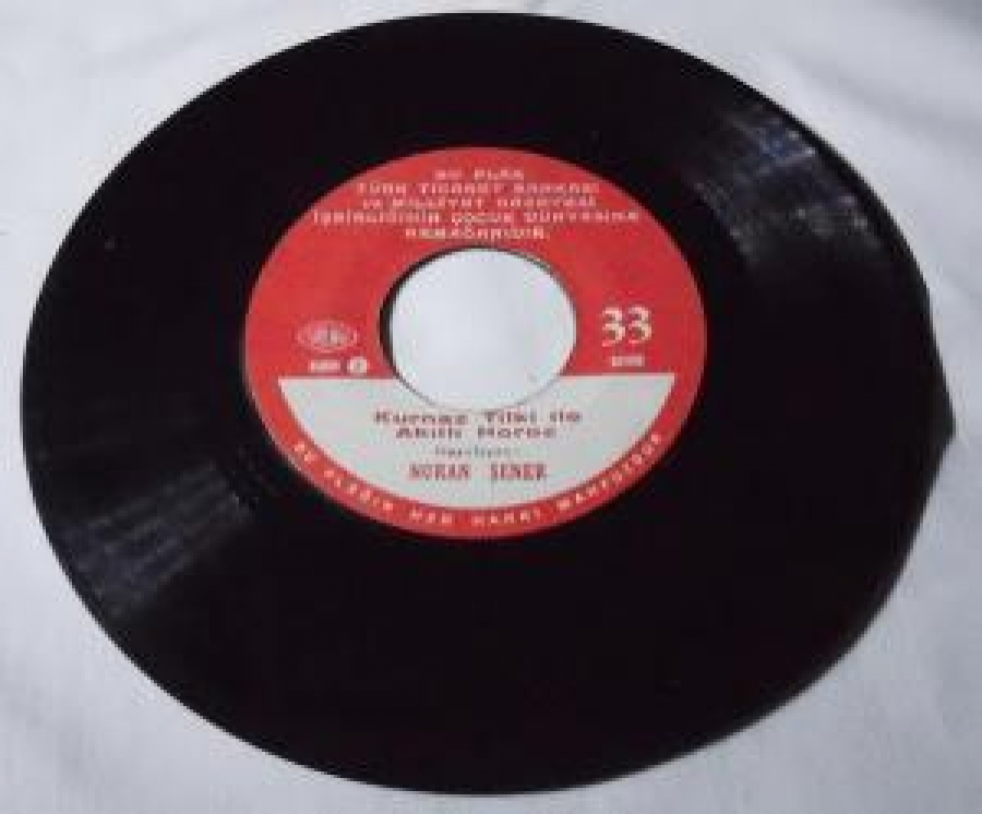 NURAN ŞENER A-İYİLİK KAZANIR B-KURNAZ TİLKİ İLE AKILLI HOROZ 45 LİK PLAK