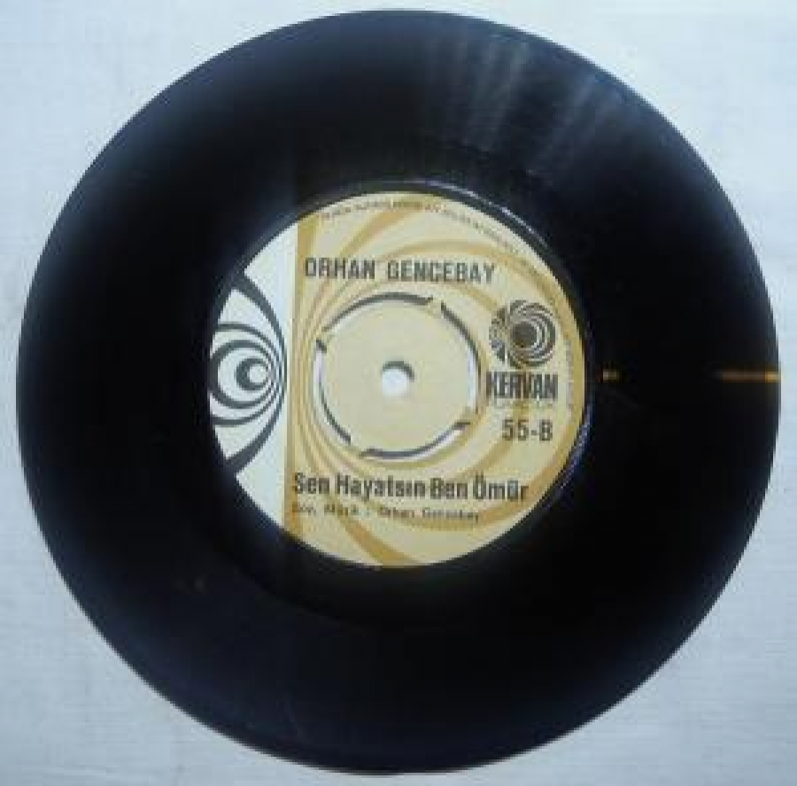 ORHAN GENCEBAY 55 A BEN DOĞARKEN ÖLMÜŞÜM (BU DÜNYADA RAHAT YOK) 55 B 