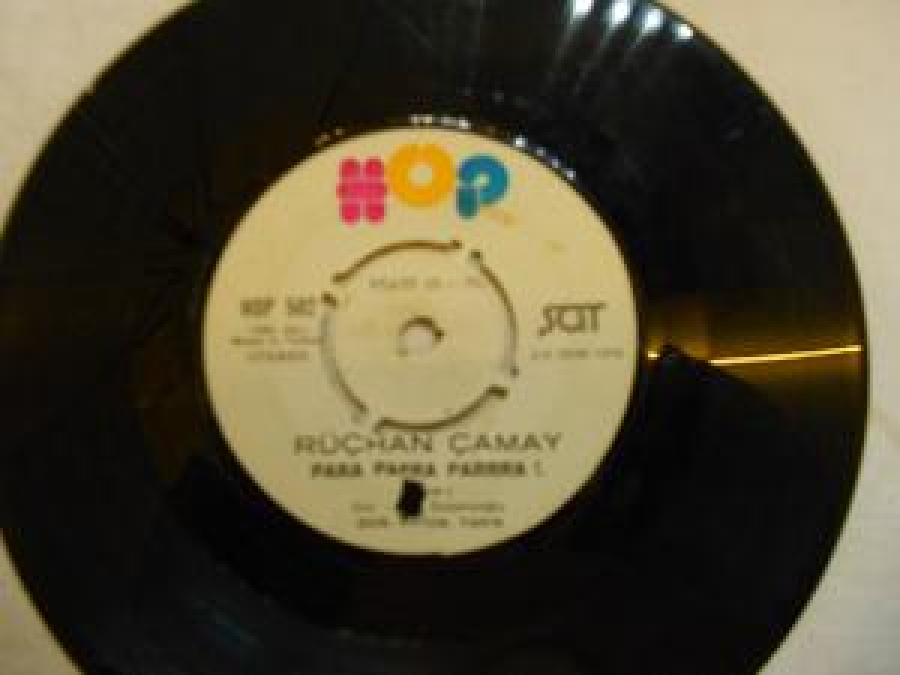 RÜÇHAN ÇAMAY -PARA PARA PARAAAA - ÇOCUKLUĞUM ( A. ÖZDEMİROĞLU, ŞANAR ) DÜZ. ATTİLA ÖZDEMİROĞLU DÜN. BUĞÜN, YARIN 45 LİK YERLİ PLAK 