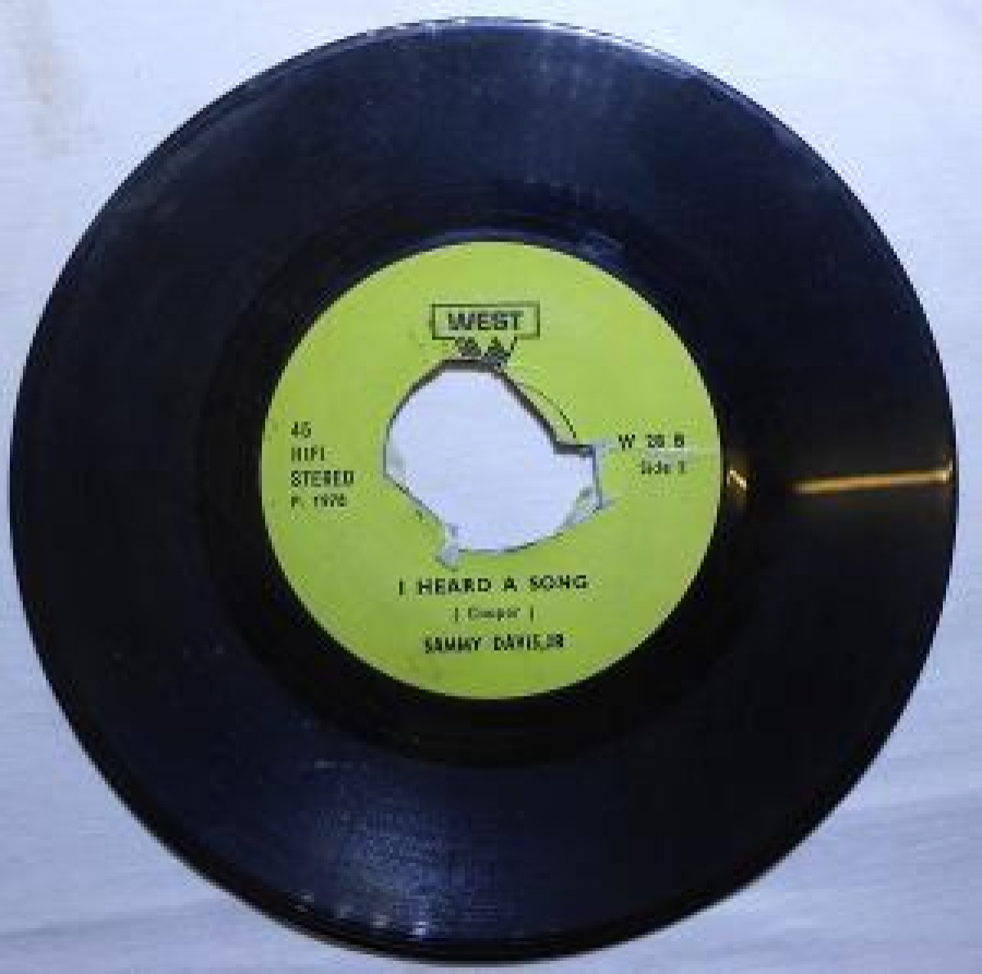 BARETTA (GRUSİN AMER ) SAMMY DAVIS' JR I HEARD A SONG 45'LİK YABANCI PLAK 