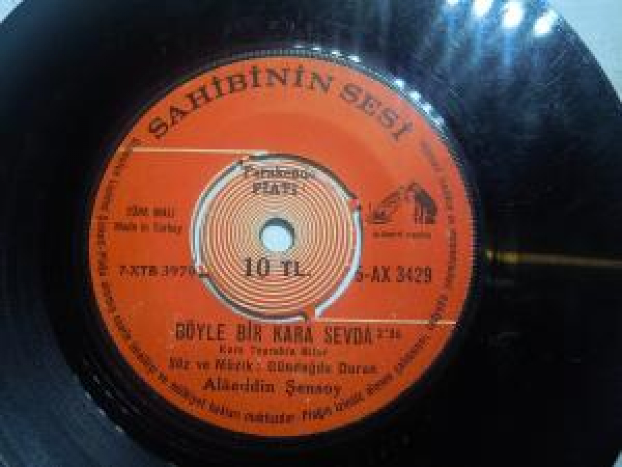 BEN SENİ UNUTMAK İÇİN SEVMEDİM ; BÖYLE BİR KARA SEVDA 45 LİK YERLİ PLAK 